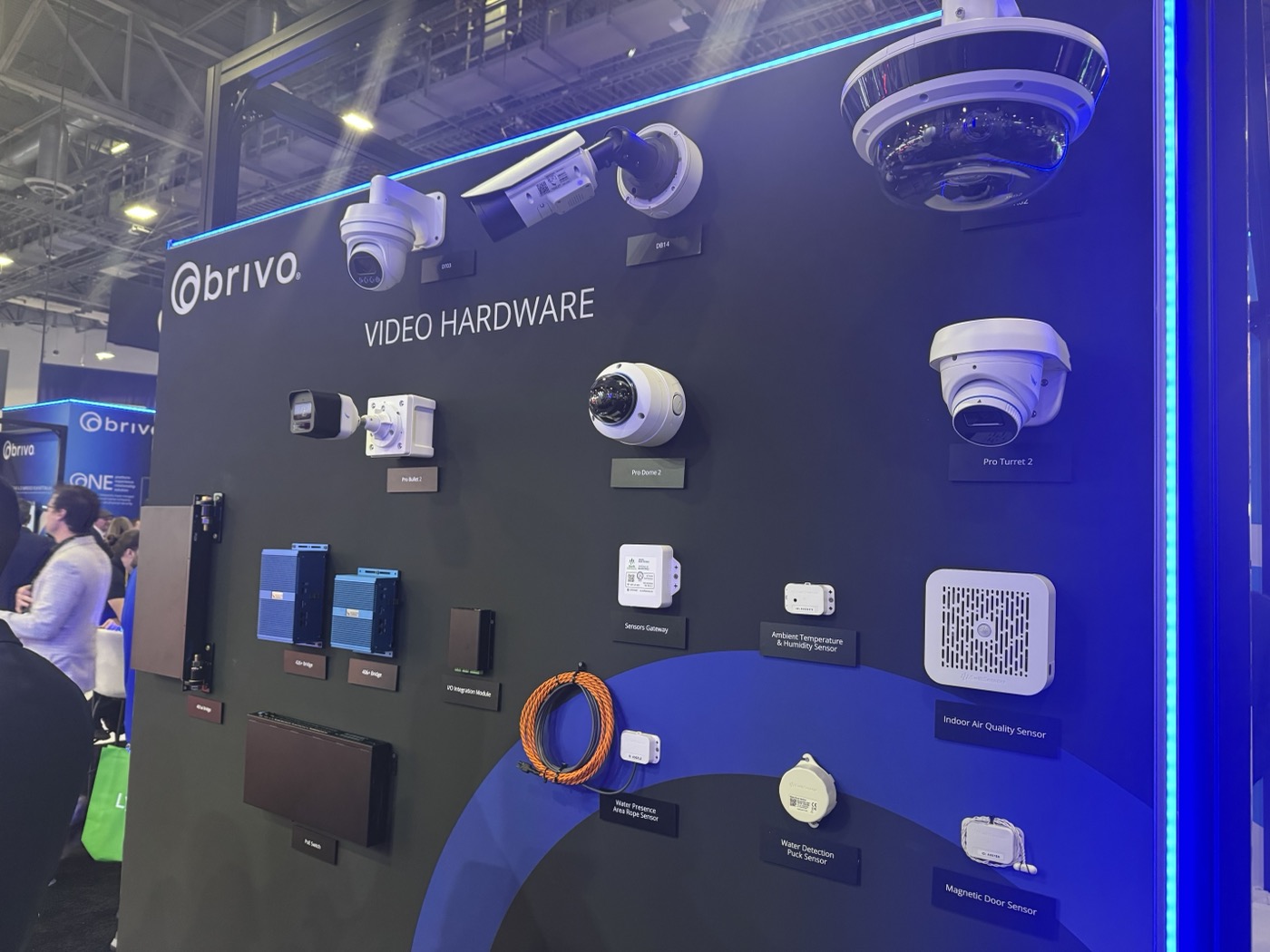 PowerTech Group security camera system — commercial surveillance installation